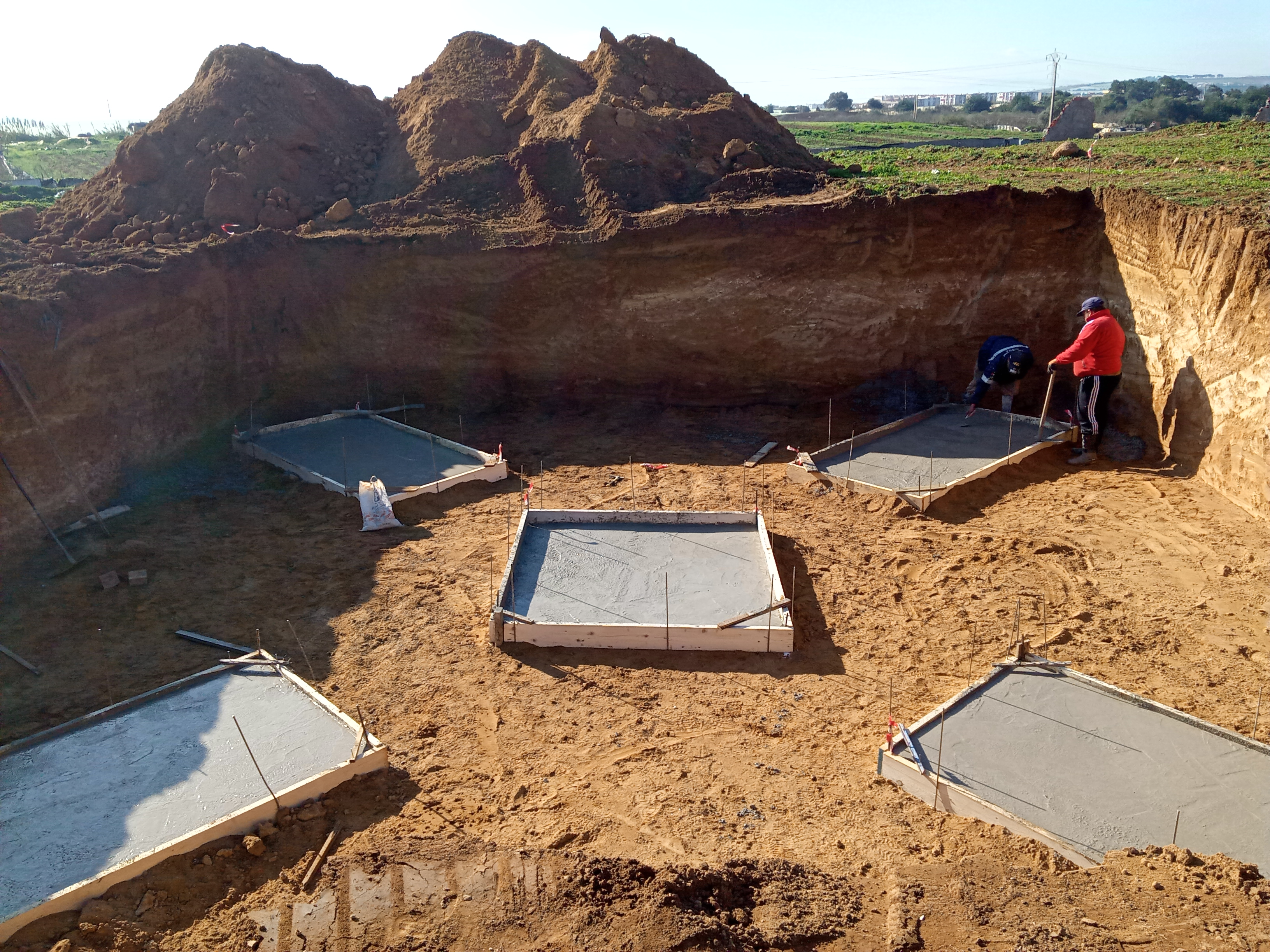 instalation socle grue