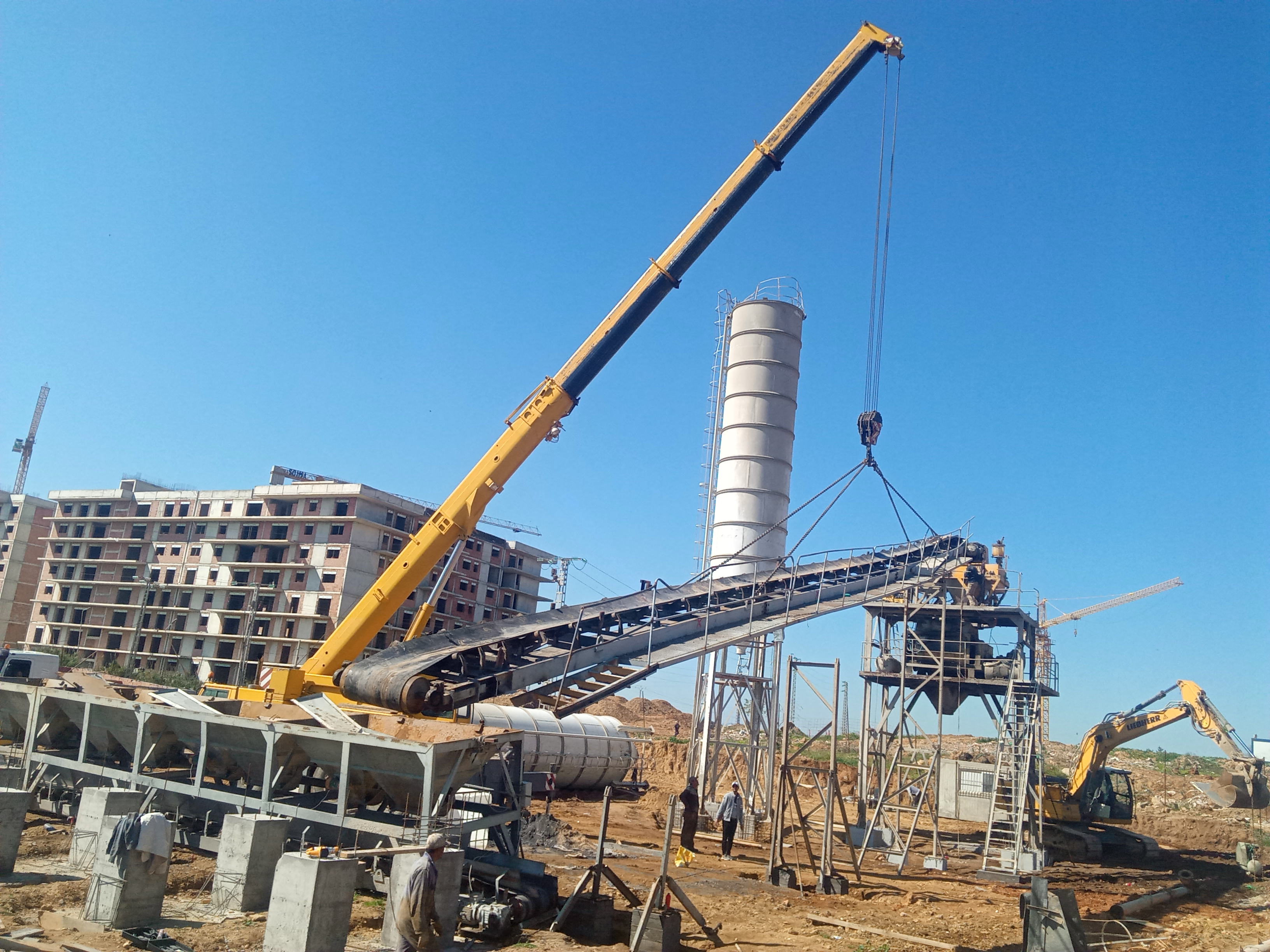 instalation centrale a beton