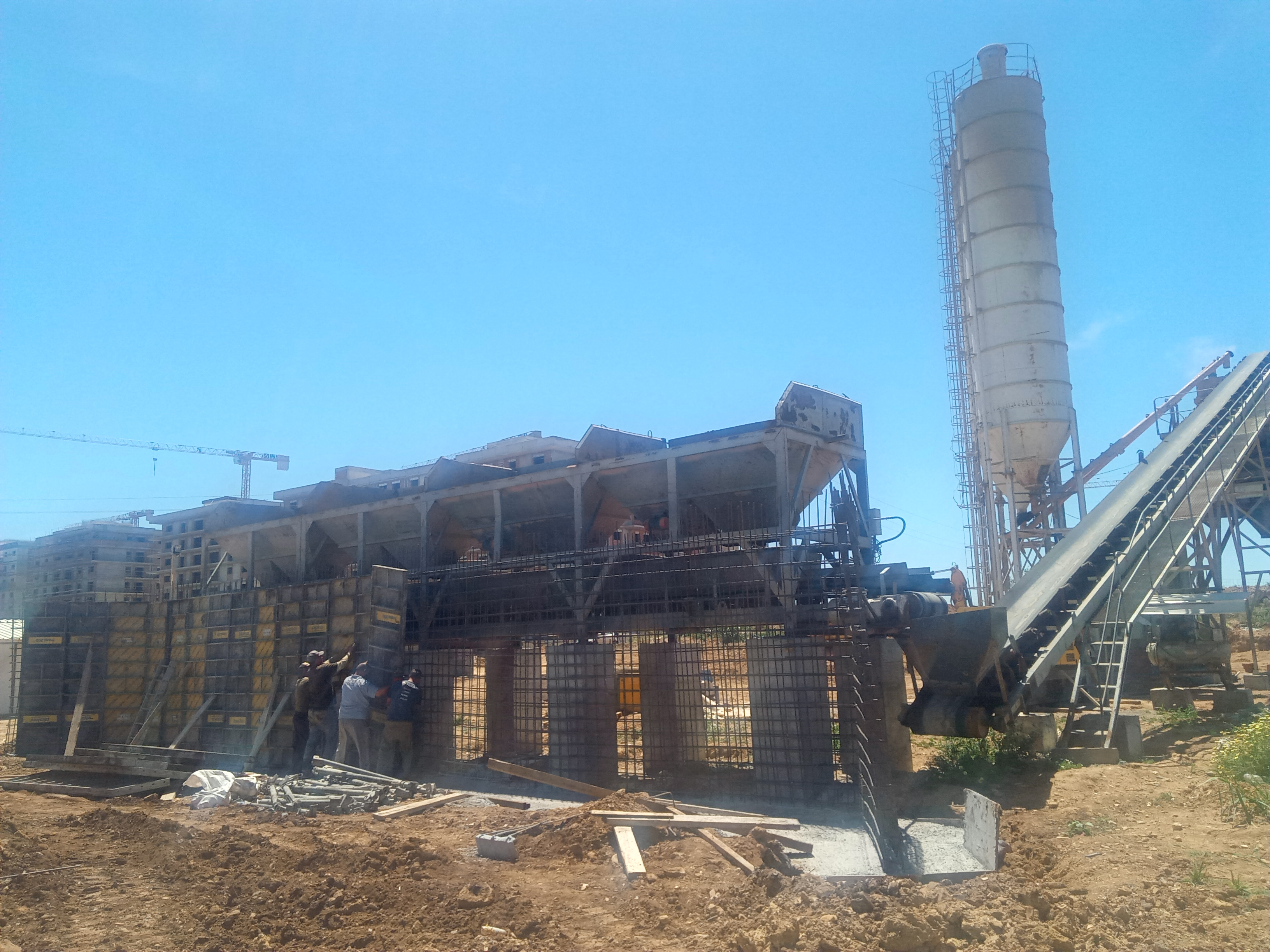 instalation centrale a beton